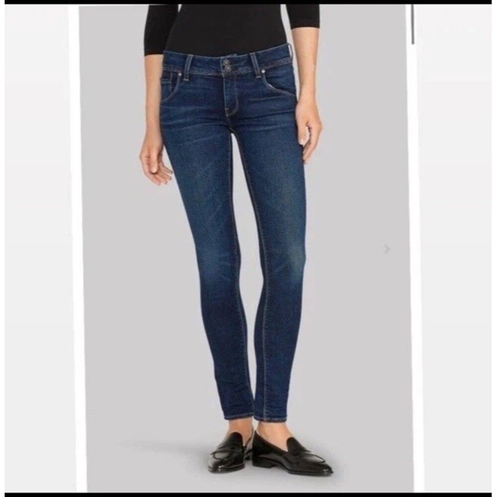 Hudson NWT Collin Mid Rise Skinny Jeans
